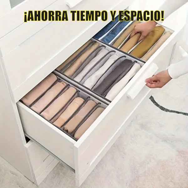 CLOSETBOX Organizador de Ropa Antidesorden + PROMO 2X1 🎁