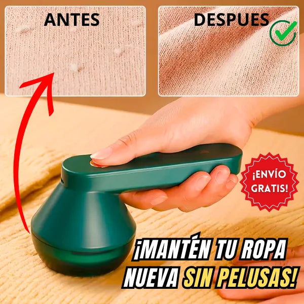 QUITA PELUSAS ELÉCTRICO Renovador de ropa