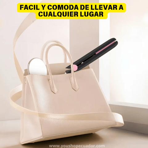 Mini Plancha Pro® Alisados perfectos y rizos definidos para resaltar tu belleza + PROMO 2X1 🎁