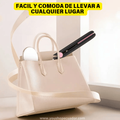 Mini Plancha Pro® Alisados perfectos y rizos definidos para resaltar tu belleza + PROMO 2X1 🎁