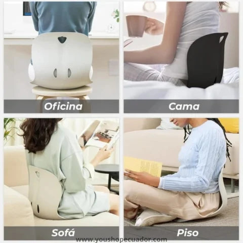 RESPALDO ORTOPÉDICO Convierte cualquier asiento en un alivio inmediato para tu espalda + PROMO X2 🎁