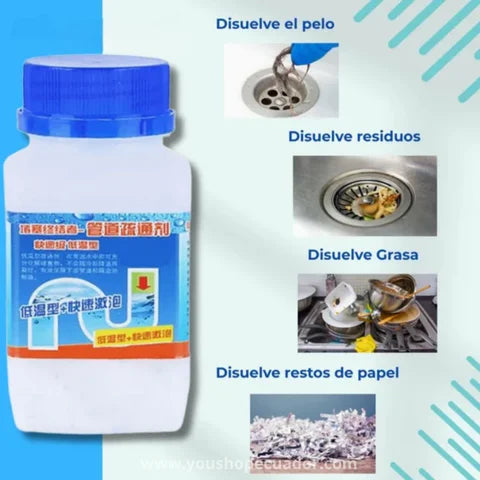 TUBO CLEAN™ Acaba con la suciedad más difícil y olvídate de atascos + PROMO 2X1 🎁