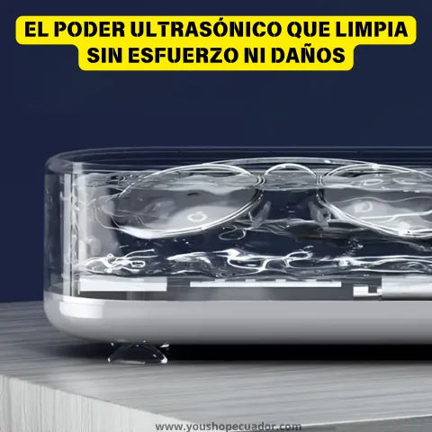 SONIC CLEAN® Elimina la suciedad en cada rincón con ondas ultrasónicas.