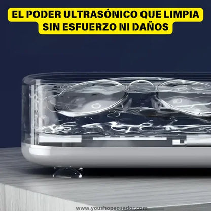 SONIC CLEAN® Elimina la suciedad en cada rincón con ondas ultrasónicas.