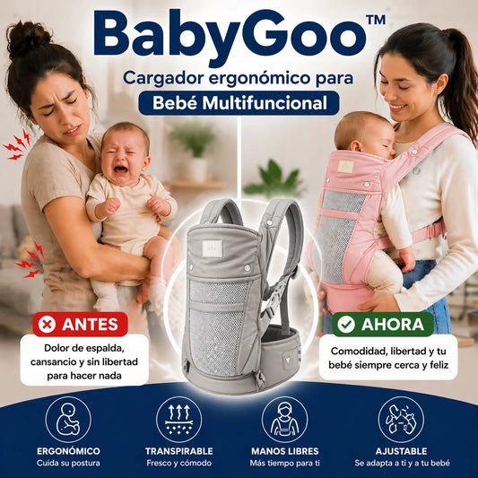 BabyGoo™ Cargador ergonómico para Bebé Multifuncional