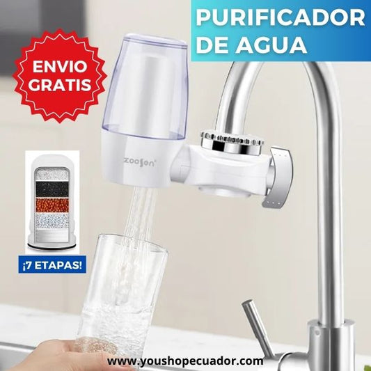 SUPER PURIFICADOR DE AGUA DE 7 ETAPAS + ENVÍO GRATIS