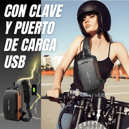 MOCHILA SMART ANTIRROBO MOTORIZADOS + ENVÍO GRATIS