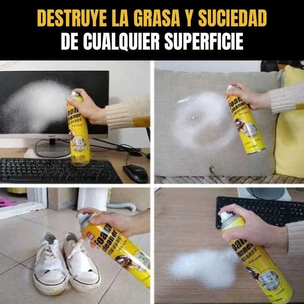 ESPUMAX FOAMCLEAN Destructor de grasa y suciedad en minutos