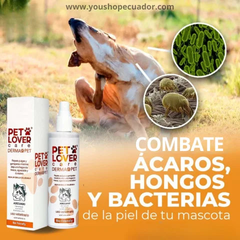 DERMAPET™ Spray bioamigable de ultra protección dérmica en mascotas + PROMO 2X1 🎁