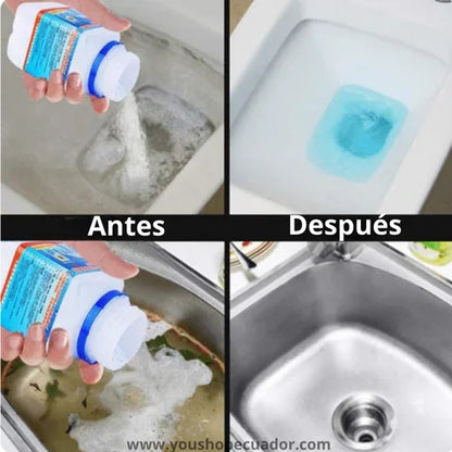 TUBO CLEAN™ Acaba con la suciedad más difícil y olvídate de atascos + PROMO 2X1 🎁