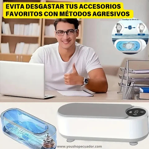 SONIC CLEAN® Elimina la suciedad en cada rincón con ondas ultrasónicas.