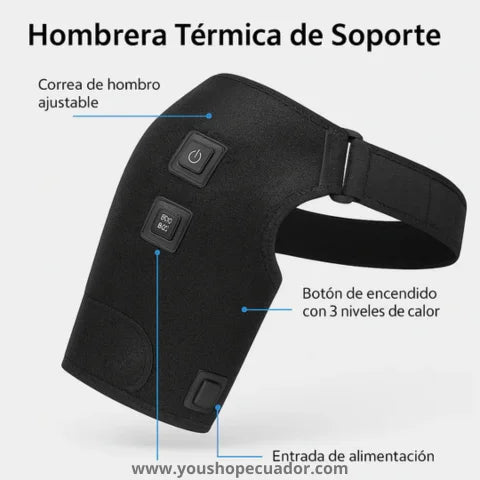 TERMICBAND® Hombrera térmica para moverte y disfrutar tus actividades sin molestias.