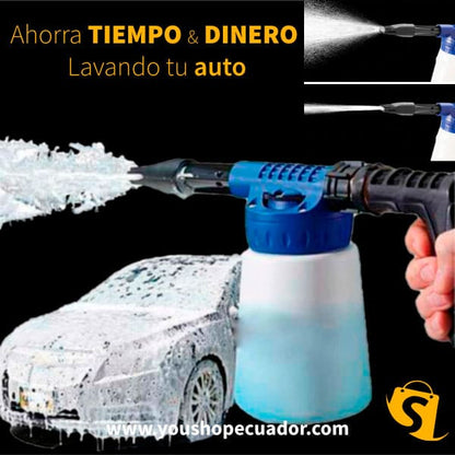 PULVERIZADOR DE ESPUMA Y JABÓN 🚗 + ENVÍO GRATIS