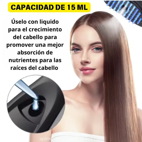 LUMINA BRUSH™ Cepillo Fototerapia de masaje para darle fuerza y brillo natural a tu cabello