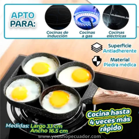 SUPER COMBO COCINA HUEVOS para Desayunos completos en minutos