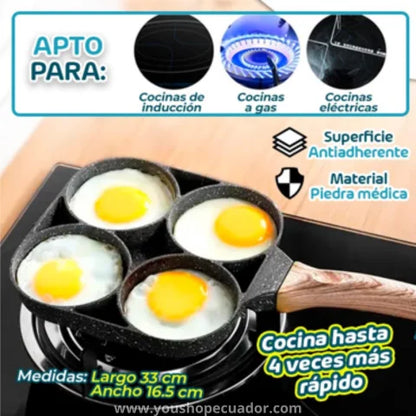 SUPER COMBO COCINA HUEVOS para Desayunos completos en minutos