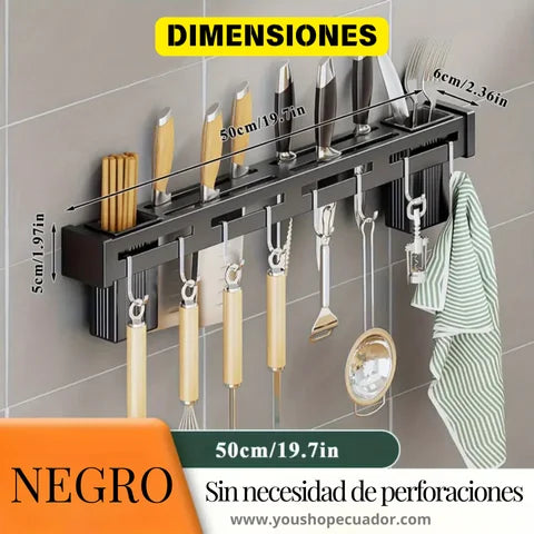 Soporte Organizador Inoxidable de utensilios de Cocina + PROMO X3 🎁