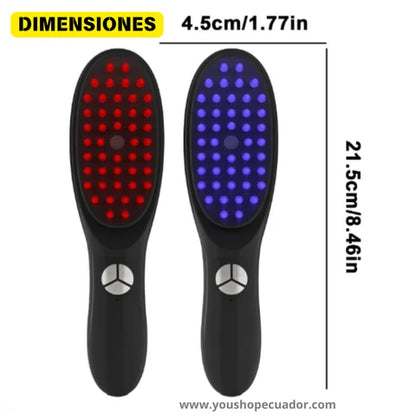 LUMINA BRUSH™ Cepillo Fototerapia de masaje para darle fuerza y brillo natural a tu cabello