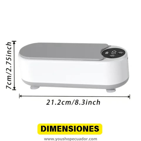 SONIC CLEAN® Elimina la suciedad en cada rincón con ondas ultrasónicas.