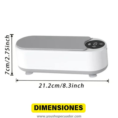SONIC CLEAN® Elimina la suciedad en cada rincón con ondas ultrasónicas.