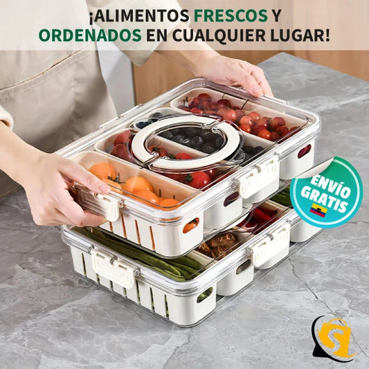 Organizador de Alimentos y vegetales/Frescos y ordenados + ENVÍO GRATIS