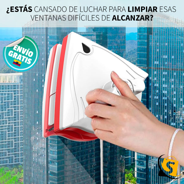 LIMPIA VIDRIOS MAGNÉTICO + ENVÍO GRATIS/ Limpieza Rápida, sin esfuerzo y riesgos