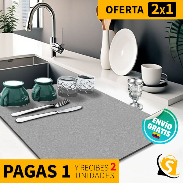 Tapete Secado Rápido Super Absorbente + PROMOCIÓN 2X1