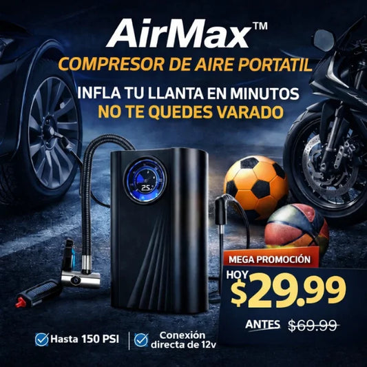 AirMax™ Compresor De Aire Portatil