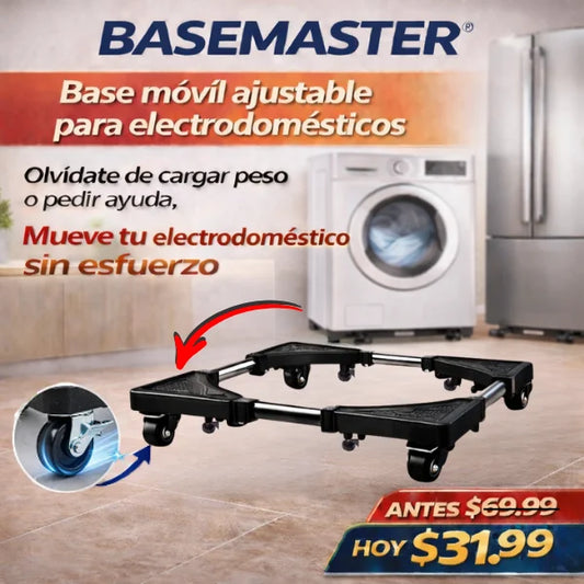 BASEMASTER® Base móvil ajustable para electrodomésticos