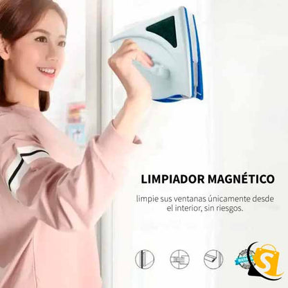 LIMPIA VIDRIOS MAGNÉTICO + ENVÍO GRATIS/ Limpieza Rápida, sin esfuerzo y riesgos