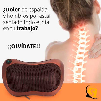 ALMOHADA MASAJEADORA RELAX PREMIUM + ENVÍO GRATIS