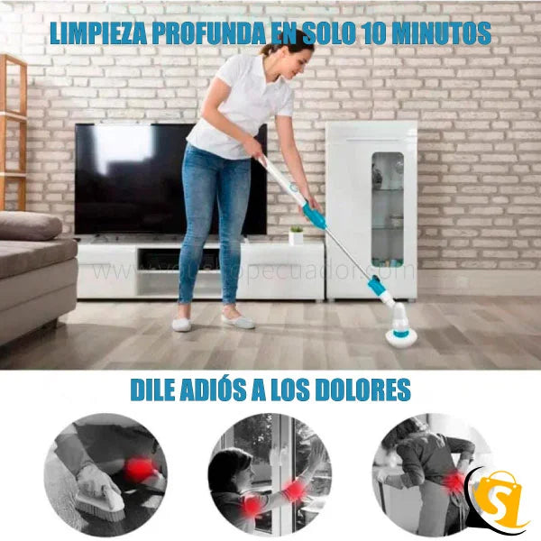 Cleaning Brush™ Limpiador eléctrico giratorio 3 en 1– ENVÍO GRATIS