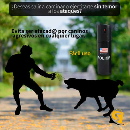 Spray GAS PIMIENTA MÁXIMA SEGURIDAD + ENVÍO GRATIS