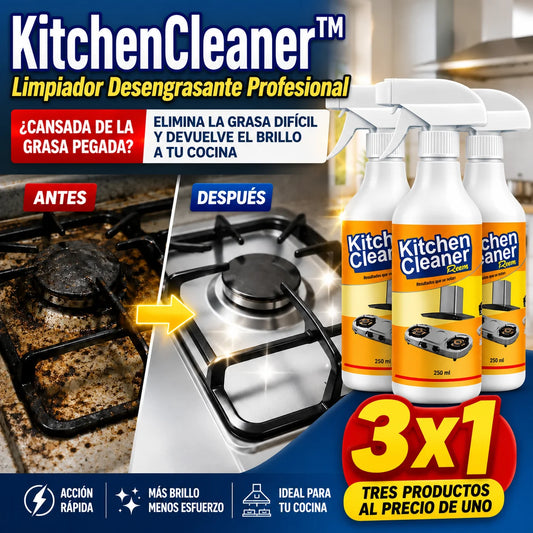 KitchenCleaner™ Limpiador Desengrasante Profesional + PROMO 3X1