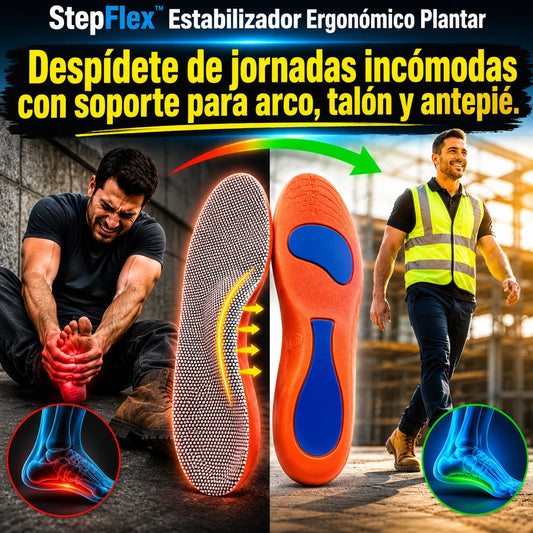 StepFlex™ Estabilizador Ergonómico Plantar