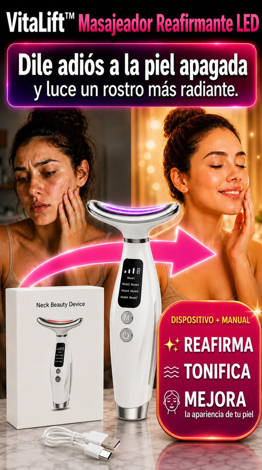 VitaLift™ Masajeador Reafirmante LED