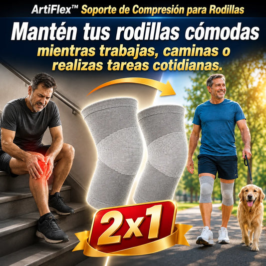 ArtiFlex™ Soporte de Compresión para Rodillas + PROMO 2X1