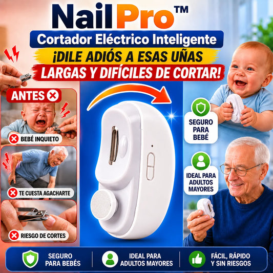 NailPro™ Cortador Eléctrico Inteligente