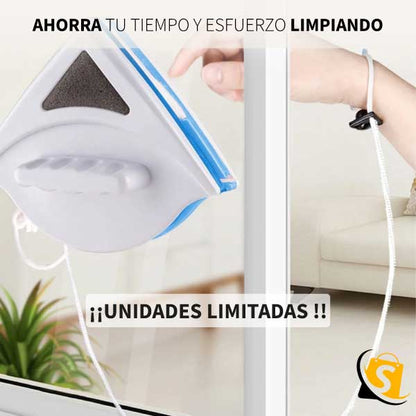 LIMPIA VIDRIOS MAGNÉTICO + ENVÍO GRATIS/ Limpieza Rápida, sin esfuerzo y riesgos