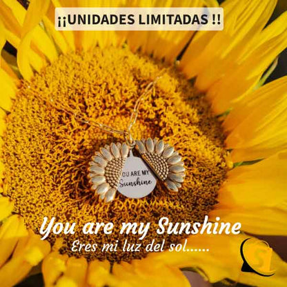 🌻NUEVO COLLAR GIRASOL TIPO MEDALLÓN ANTI-ESTRÉS + ENVÍO GRATIS