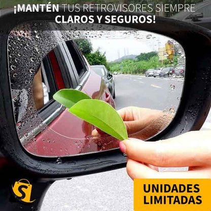 LÁMINAS ANTI-EMPAÑANTES x4 para Retrovisores + ENVÍO GRATIS