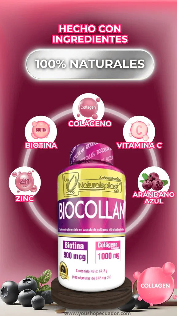 BIOCOLLAN™ Nutre tu belleza y protege tus articulaciones desde el interior + PROMO 2X1 🎁