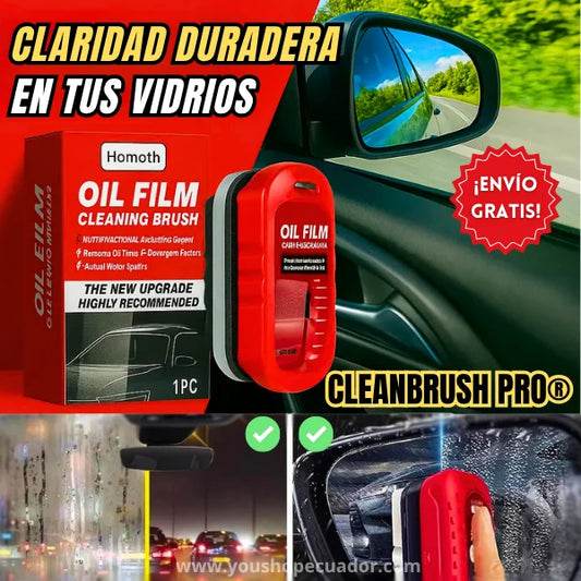 CLEANBRUSH PRO® Cepillo Cristalizador de vidrio Antiempañante