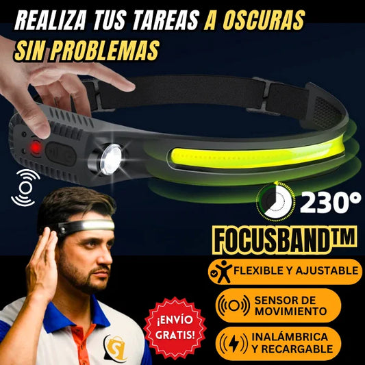 FOCUSBAND™ Linterna frontal Led Inalámbrica Anti-Apagones