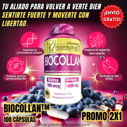 BIOCOLLAN™ Nutre tu belleza y protege tus articulaciones desde el interior + PROMO 2X1 🎁