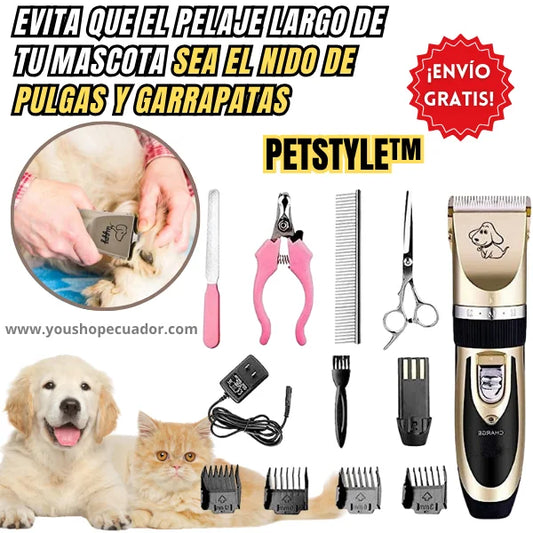 PetStyle™ Kit para el cuidado del pelaje de tu mascota (Evita pulgas y garrapatas)