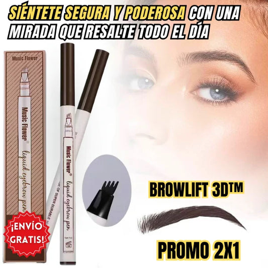 BrowLift 3D™ Pincel Microblading super realista que resalta tu mirada + PROMO 2X1 🎁