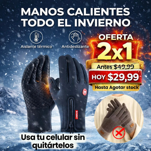 POLARGLOVES™ GUANTES POLARES TÉRMICOS