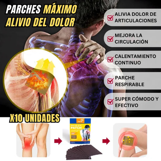 PATCHMAX Parches Liberadores de Dolor Continuo + ENVÍO GRATIS