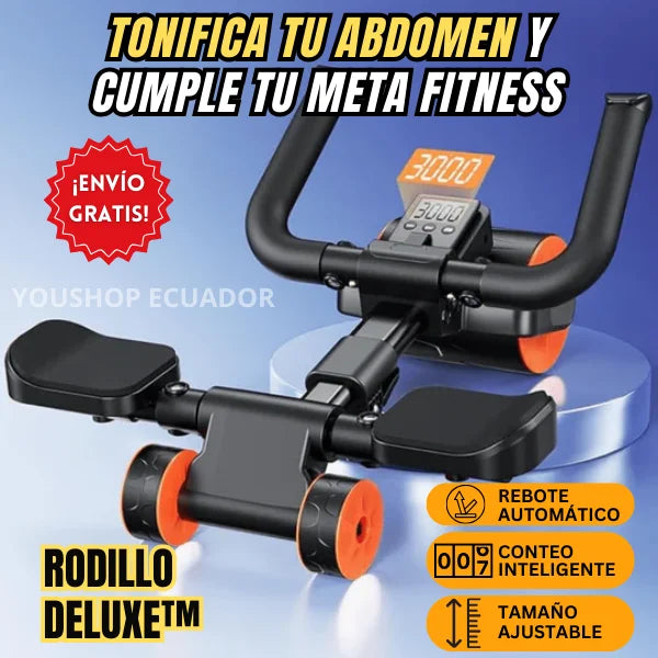 NUEVO RODILLO DELUXE Tonificador de abdominales inteligente